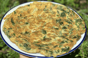 Nutrient Dense Spinach Omelette